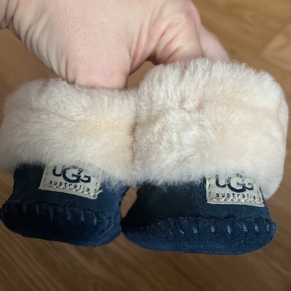 Ugg Baby Boots Blue size 0/1 - Picture 2 of 8